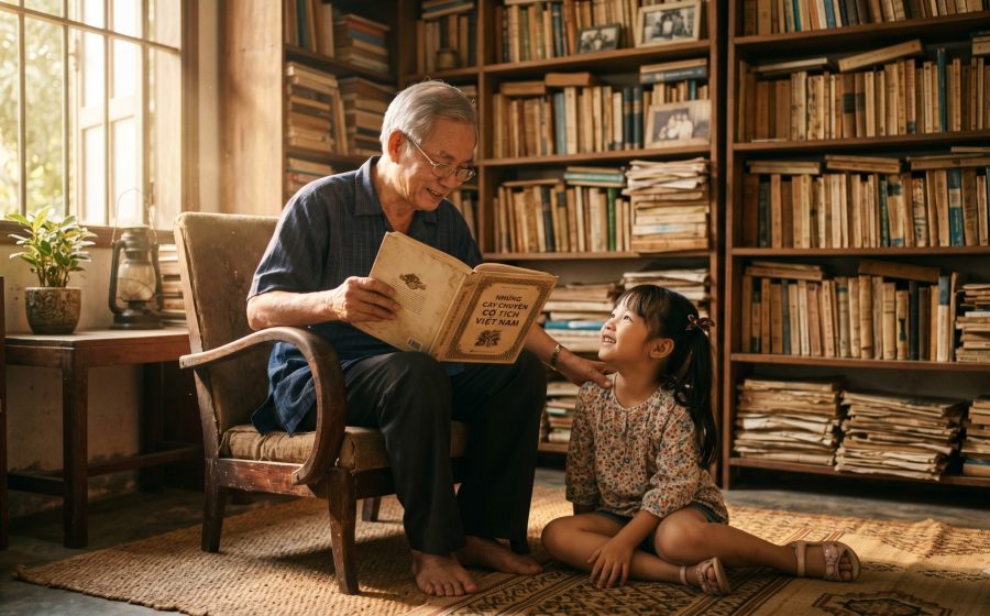 Đọc Thành Tiếng: Nghệ Thuật Đánh Thức Ký Ức Và Gắn Kết Tâm Hồn